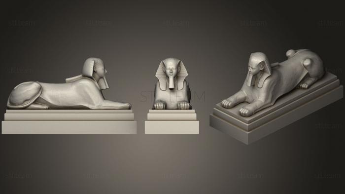3D модель Статуя 80 Сфинкс (STL)